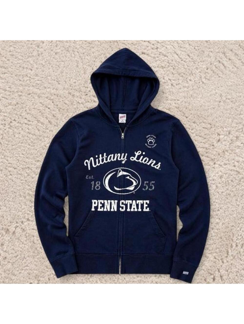 Super fire Y2K women's AOP Penn State zip up hoodie